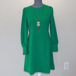 J.Crew/Long-sleeve dress in 365 crepe